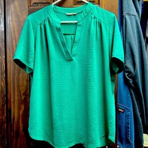 Green tunic from Virgo boutique